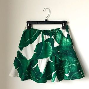 Asymmetrical skirt